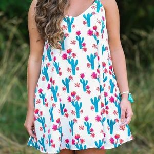 Red Dress Boutique Cactus Swing Dress